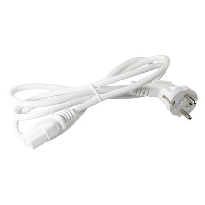 EU Schuko Plug to IEC C13 Power Cord 250V 10A Preto