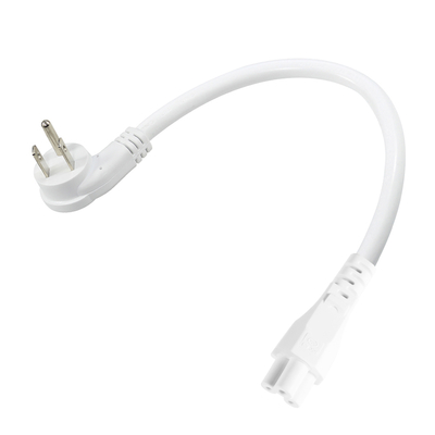 NEMA 5-15P para IEC C5 Cloverleaf Power Cord 3-Prong US AC Cable para adaptador de computador portátil, notebook, impressora, 125V 10A