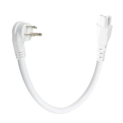NEMA 5-15P para IEC C5 Cloverleaf Power Cord 3-Prong US AC Cable para adaptador de computador portátil, notebook, impressora, 125V 10A