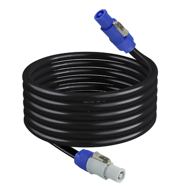 PowerCON 3-Pin Locking AC Power Cord para iluminação de palco