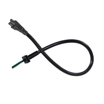 Cable de alimentação IEC C5 a SR com alívio de tensão para cablagem personalizada
