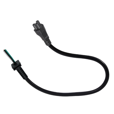 Cable de alimentação IEC C5 a SR com alívio de tensão para cablagem personalizada