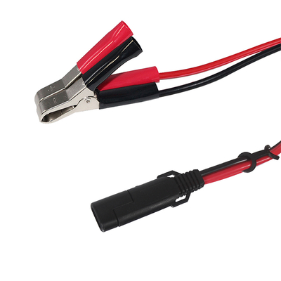 SAE para Alligator Clip Battery Cable com fusível e interruptor em linha - 12V Power Extension Lead para Solar, Automotive, DIY