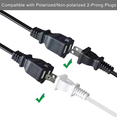 Divisor de energia NEMA 1-15P plano de 1 a 4 - Extensão multi-tomada de 125V 15A que economiza espaço para casa/escritório
