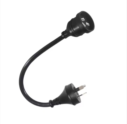 AU Plug to Female AUS Socket Extension Power Cord - Australian 3-Pin Mains Cable, 240V 10A/15A