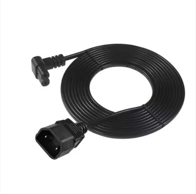 Cabo de alimentação C7 para C18 em ângulo reto, fêmea para fêmea, 10A 250V