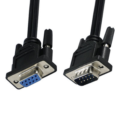 DB9 Cabo de extensão de macho para fêmea 9 pin RS232 Serial Straight Through Cord para comunicação de dados Máquina CNC PLC