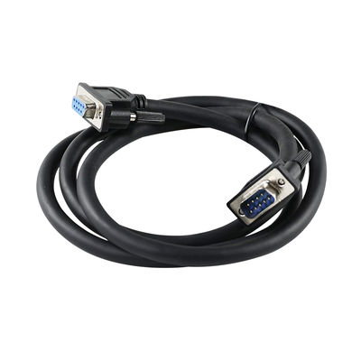 DB9 Cabo de extensão de macho para fêmea 9 pin RS232 Serial Straight Through Cord para comunicação de dados Máquina CNC PLC