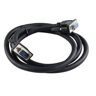DB9 Cabo de extensão de macho para fêmea 9 pin RS232 Serial Straight Through Cord para comunicação de dados Máquina CNC PLC