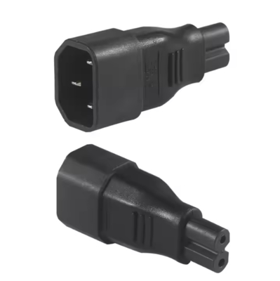 Adaptador de alimentação C14 a C7 para PC portátil PS2