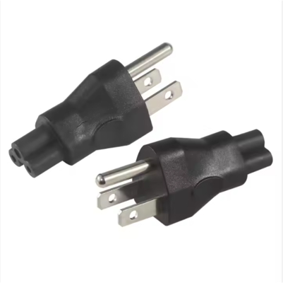 NEMA 5-15P para IEC C5 Cabos de adaptador de alimentação para portáteis