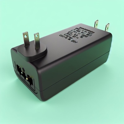 Adaptador de energia para desktop de 120W, 100-240V AC, com entrada C14 C8 C6