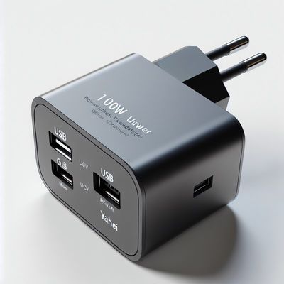 Carregador Rápido USB-C PD GaN 100W com Plugue US