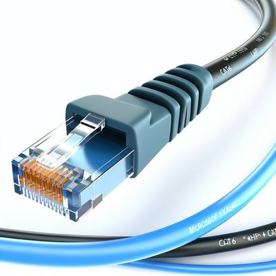 Cabo Ethernet CAT6 Plano FTP Blindado com Bota Sem Trava