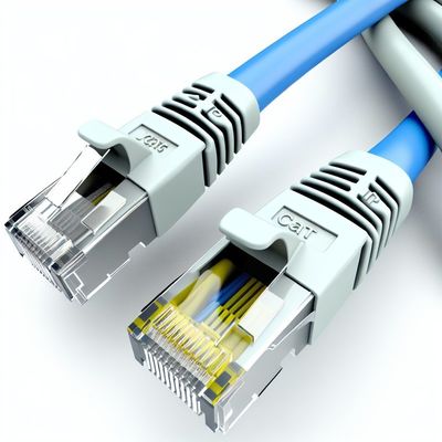 Cabo Ethernet CAT6 Plano FTP Blindado com Bota Sem Trava