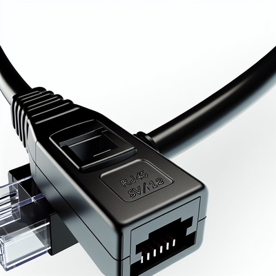 Cable de alimentação RJ45 para SAE Step-Up para dispositivos DC 9V/12V