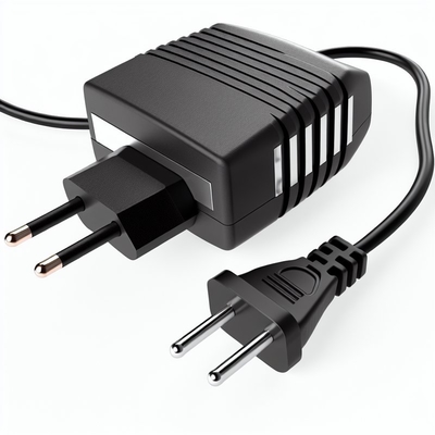 Adaptador de energia DC 12V 2A com plugue 5,5x2,1mm