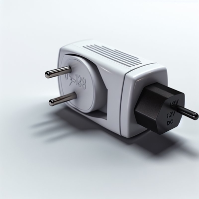 Adaptador de energia DC 12V 2A com plugue 5,5x2,1mm