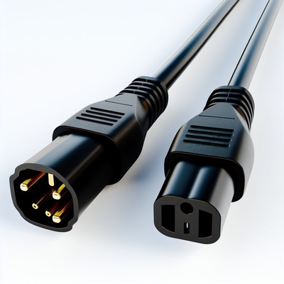 Cabo de alimentação IEC C5 para C14 10A 1,8m Cabo de cobre nu