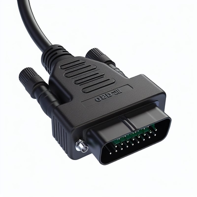 Cabos de adaptador de diagnóstico OBD-II para DB9 de 16 pines de macho para 9 pines de série