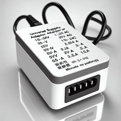 Adaptador de fonte de alimentação AC para DC 100-240V 5V 12V 1A 2A com proteções de segurança