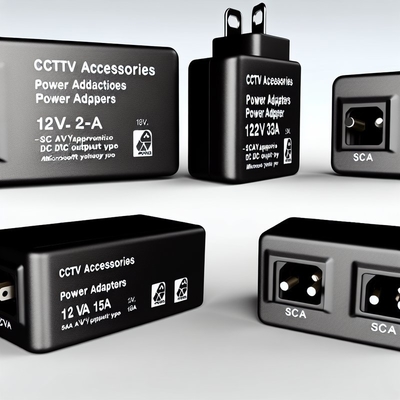 Adaptador de energia 12V aprovado pela SAA para acessórios de CFTV