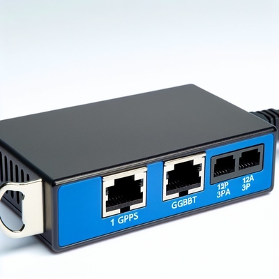 Adaptador Splitter PoE Gigabit 12V para Câmeras IP IEEE 802.3af/at