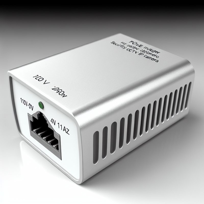 24V 0.5A 12V 1A POE Injector Adaptador para CCTV IP Camera