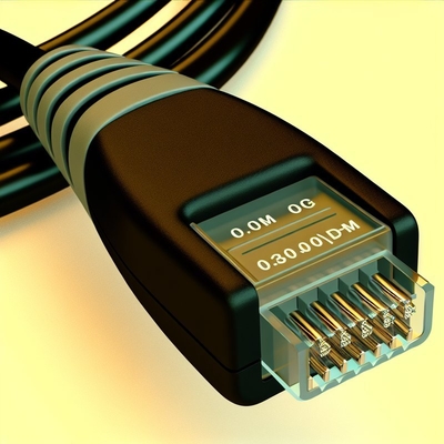Cabo Telefônico CAT 3 RJ9 RJ11 RJ22 4-Condutores PVC Bobina Chata