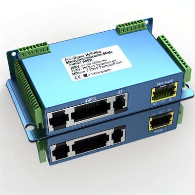 Divisor POE de 48V para 12V com Ethernet Full-Duplex de 1 Gbps