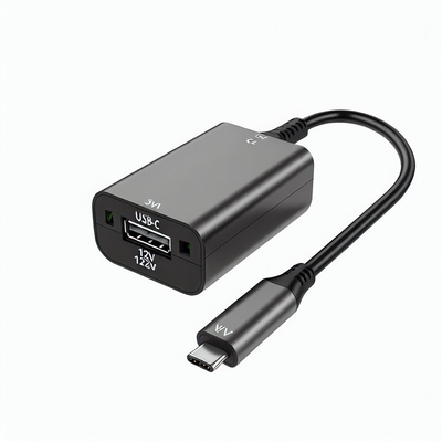 USB-C para DC Step Up Cable para Carregador de Roteador de Laptop 12V 20V