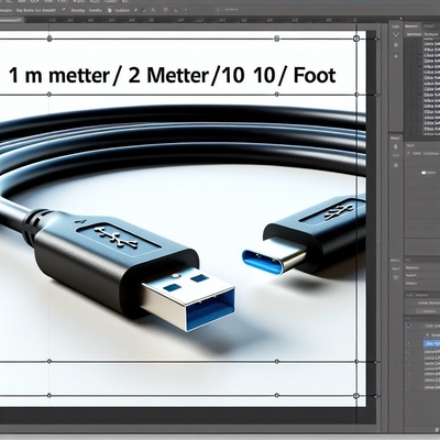 USB 3.0 Tipo C para Cable 1m 2m 10ft Transferência de dados de carregamento rápido
