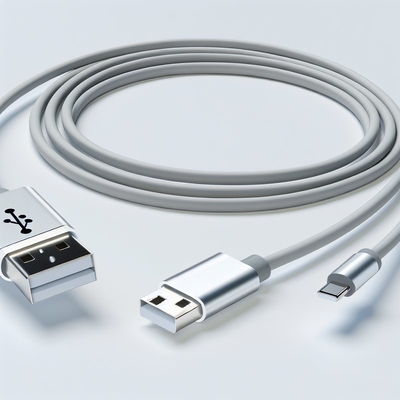 Cabo de dados de carregamento rápido 3 em 1 USB 2.0 de 0,5 m Micro Tipo C