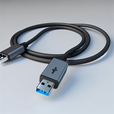 Cabo de Extensão USB 3.0 5Gbps Fêmea para Macho para Impressora e Carregamento