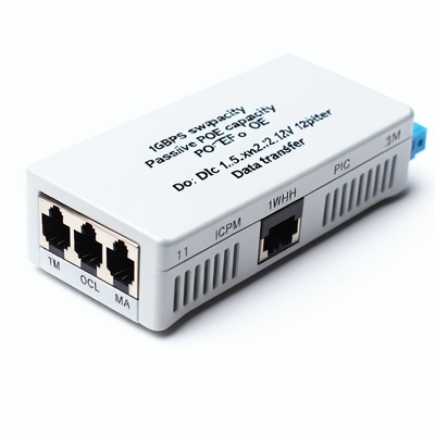 48V a 12V 1.5A POE Splitter para câmaras de segurança e roteadores