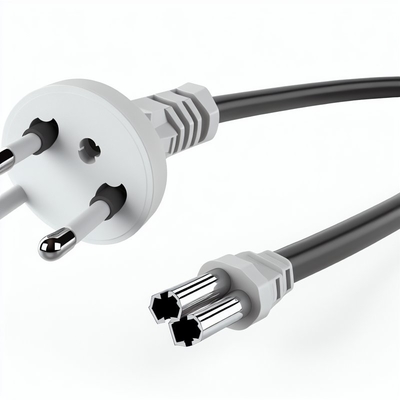 Cabo de alimentação para laptop de 1,5m com conector EU de 2 pinos aprovado pela VDE para IEC C7 C8