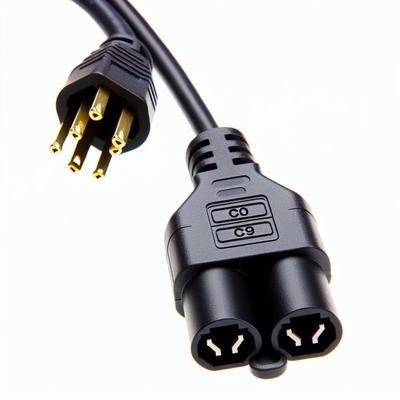 Cable de separação de energia de bloqueio C20 para duplo C19 250V 10A