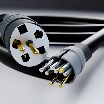 NEMA 5-15P a 5-15R Cordão de alimentação 0,5m SJT 16AWG 125V 15A