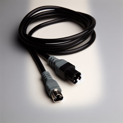 Cabo de alimentação C8 Macho para C7 Fêmea 0,8m 18AWG PVC Certificado ROHS