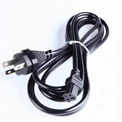 0.8M C7 a C8 cabo de alimentação 18AWG PVC jaqueta ROHS certificado