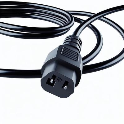 0.8M C7 a C8 cabo de alimentação 18AWG PVC jaqueta ROHS certificado