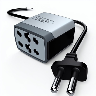 VDE Certified EU 3-Pin Power Cord com Schuko Plug