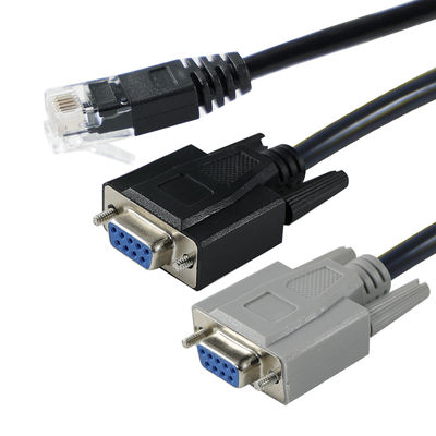 DB9 para RJ45 Serial Console Cable para Cisco Router Switch Management