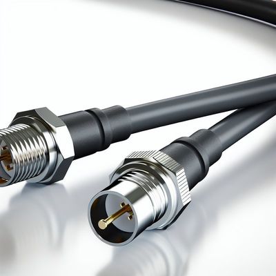 Cabos coaxial de ângulo reto masculino para MCX 50 Ohm RG316