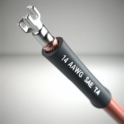 Cabo pigtail de 14 AWG SAE para Cobre Estanhado para Solar Automotivo