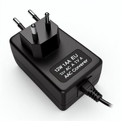 Adaptador de energia DC EU 12W 1A Conversor AC-DC 12V 1A