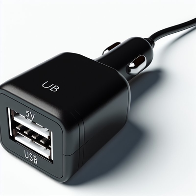 Adaptador de energia conversor USB Step-Up 5V com tomada de isqueiro para aparelhos veiculares