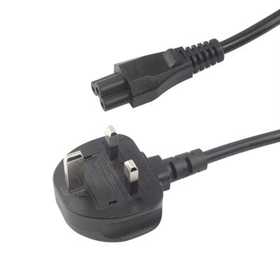 BS 1363 para a CEI C5 Cabo de alimentação 250V 2,5A para adaptador de computador portátil