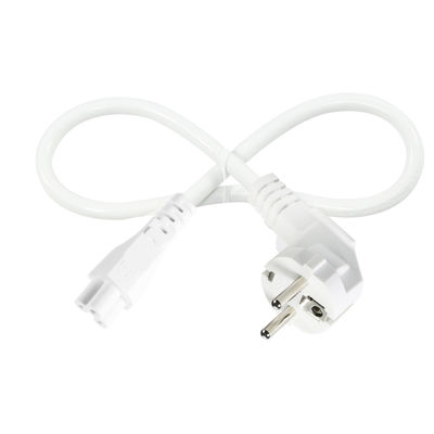 Cabo de alimentação VDE certificado EU Schuko para IEC C5 2.5A 250V H05VV-F