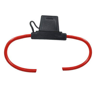 Porta-fusível em linha de 30A com fio 10 AWG para automóveis